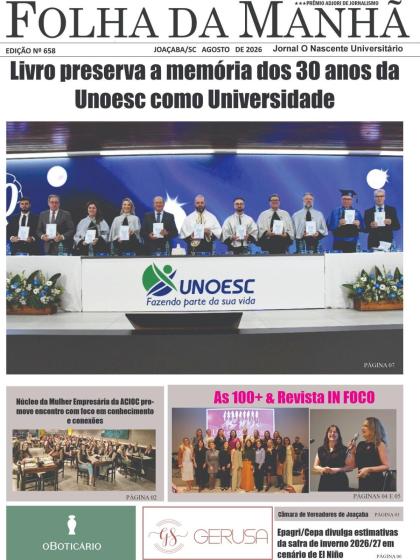 jornal folha da manhã agosto