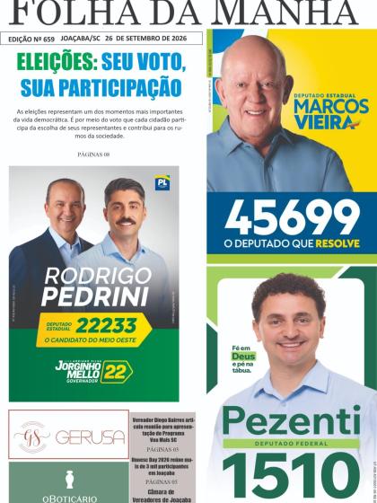 Folha da Manhã 26 setembro