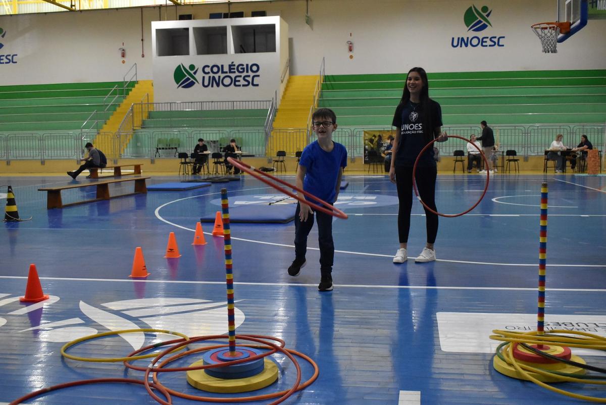 Unoesc Abraça promove atividades recreativas e esportivas para a comunidade