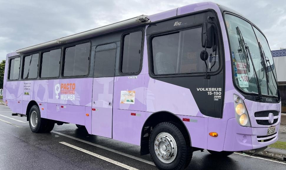 Em junho, município receberá recebe o Ônibus Lilás do Enfrentamento à Violência contra a Mulher