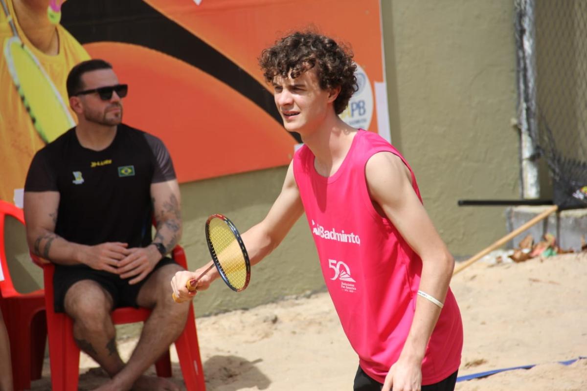 Atleta de Joaçaba conquista título Pan-Americano de Air Badminton pela Seleção Brasileira