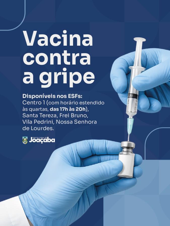 Joaçaba intensifica vacinação contra a gripe e faz alerta com chegada do frio