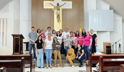 Diocese de Joaçaba conclui visitas às 27 paróquias e fortalece a implantação dos novos itinerários de catequese
