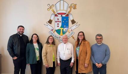 Diocese recebe visita da coordenação nacional e estadual da Pastoral da Criança