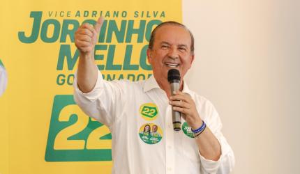 Paraná Pesquisas: Jorginho Mello tem 64,9% dos votos válidos e 78% de aprovação