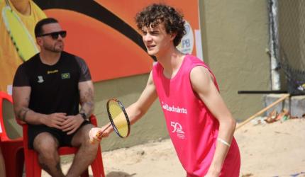Atleta de Joaçaba conquista título Pan-Americano de Air Badminton pela Seleção Brasileira