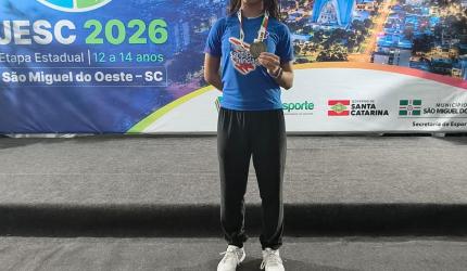 Atleta do Colégio Santíssima Trindade conquista título estadual e garante vaga no maior evento escolar do país