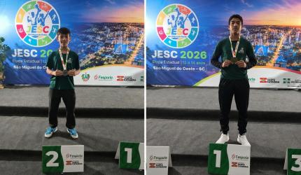 Escola CEFREI de Joaçaba investe no esporte e classifica alunos para o maior evento escolar do país